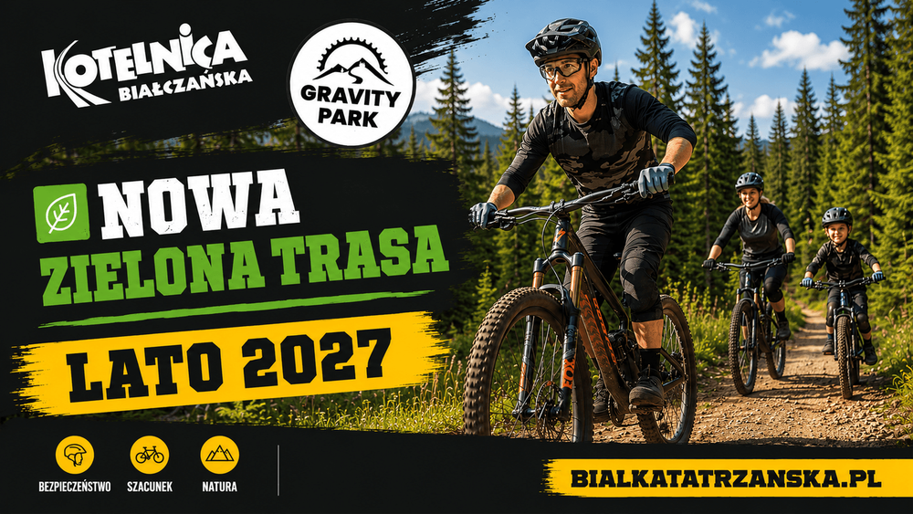 Zielone światło na nowe kilometry! Nowa trasa w Gravity Park już latem 2027