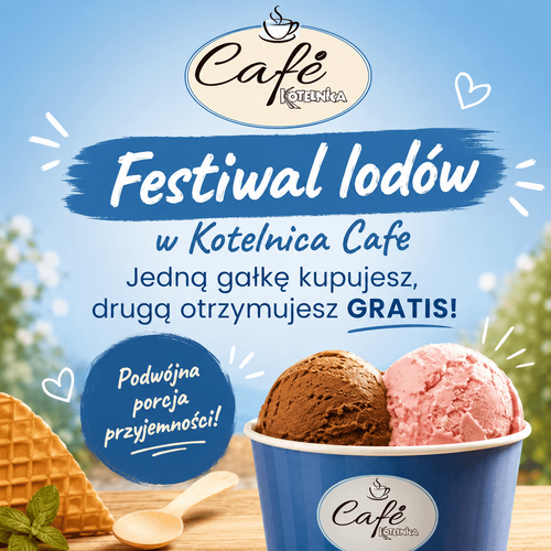 Festiwal Lodów w Cafe Kotelnica
