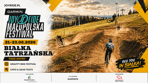 JOY RIDE is coming to Kotelnica! A huge MTB weekend on 21-23 August