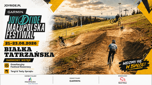 JOY RIDE wjeżdża na Kotelnicę! Wielkie rowerowe święto już 21-23 sierpnia