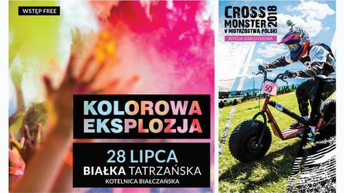 V Mistrzostwa Polski Cross Monster  oraz Kolorowa Eksplozja