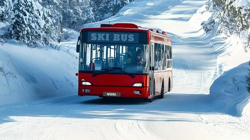 Skibusy kursują do 8 marca - wygodny dojazd na stok